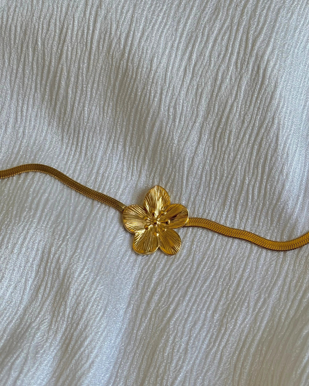 Hibiscus Snake Bracelet