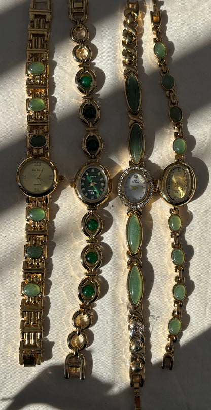 Green Vintage Inspired Watches