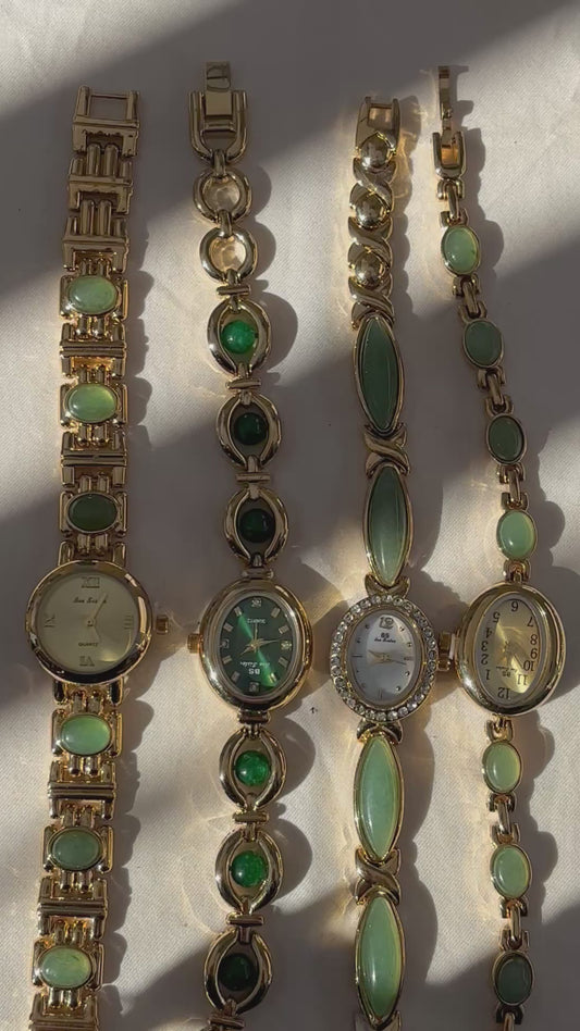 Green Vintage Inspired Watches
